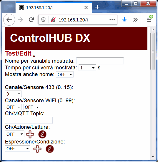 wifi MQTT ModBus ingressi