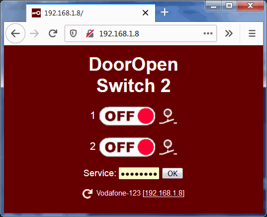 2 interruttori wifi