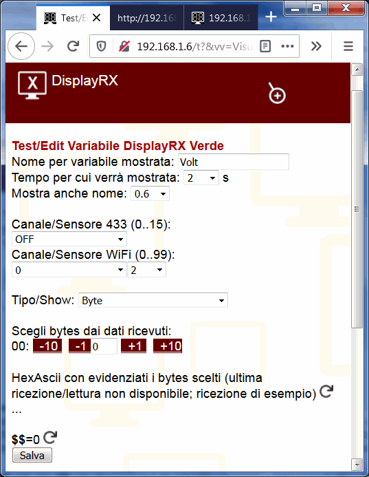 volt sensore modbus wifi